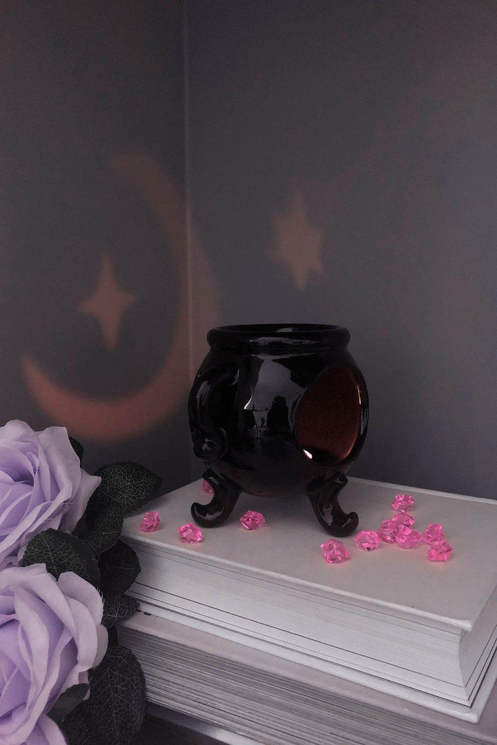 Cauldron Oil Burner - housewares - VampireFreaks - Killstar