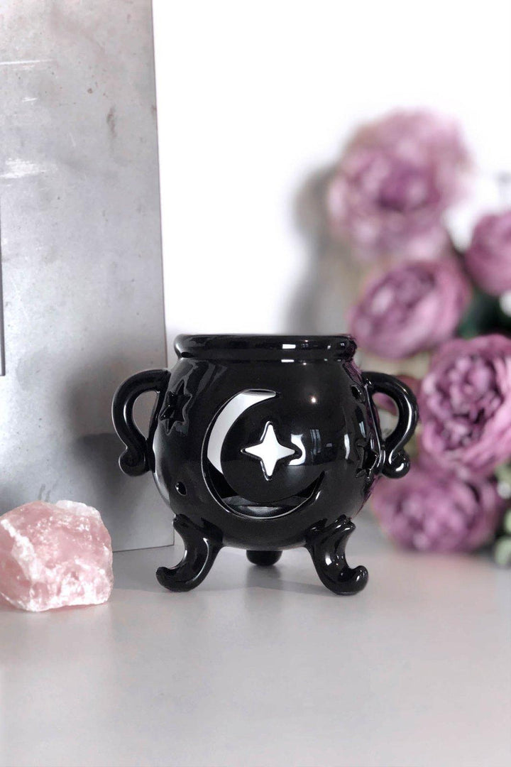 Cauldron Oil Burner - housewares - VampireFreaks - Killstar