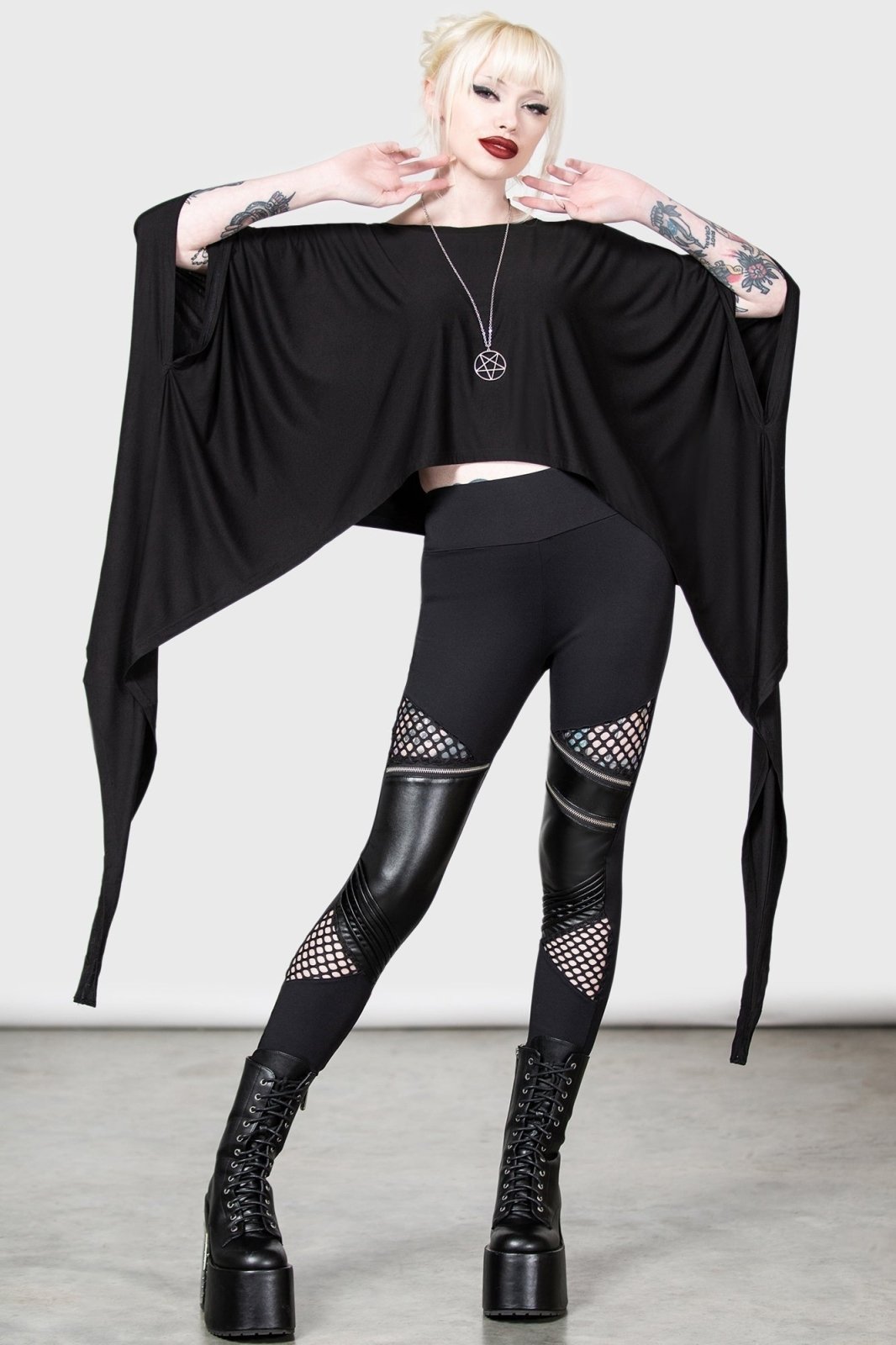 Celestial Bodies Top - womens tops - VampireFreaks - Killstar