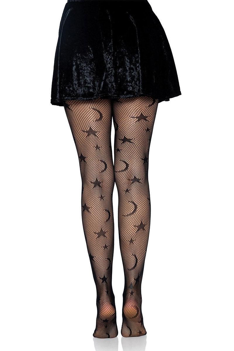 Celestial Net Tights - socks & stockings - VampireFreaks - Leg Avenue