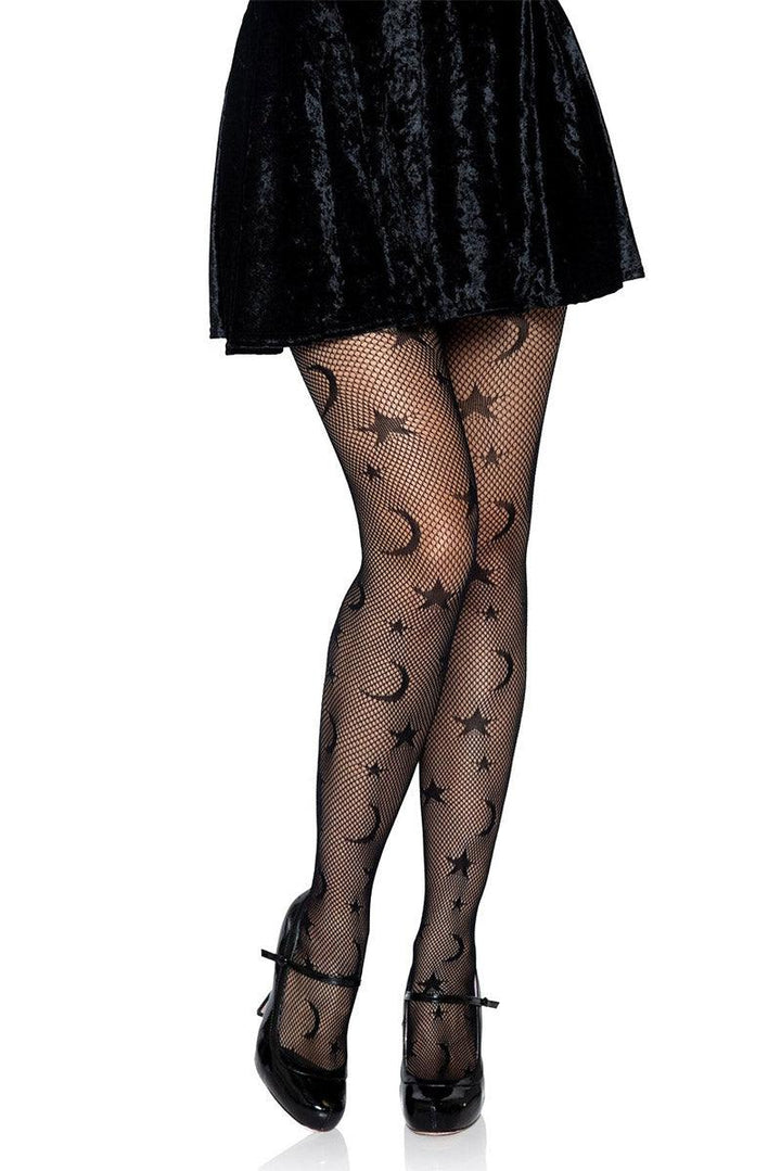 Celestial Net Tights - socks & stockings - VampireFreaks - Leg Avenue