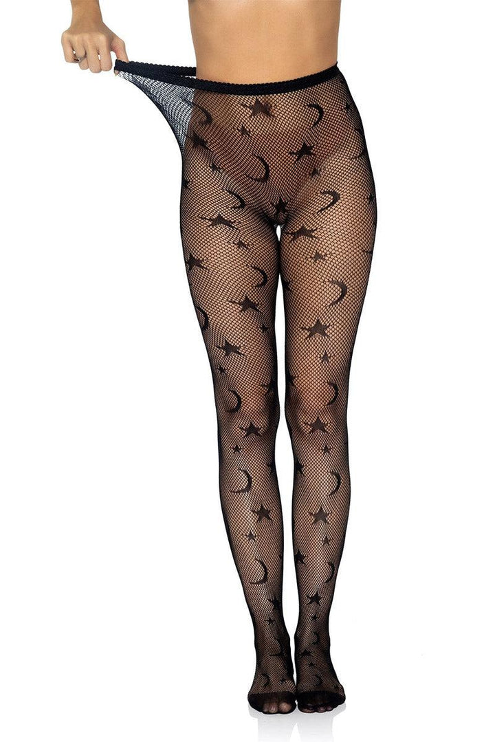 Celestial Net Tights - socks & stockings - VampireFreaks - Leg Avenue