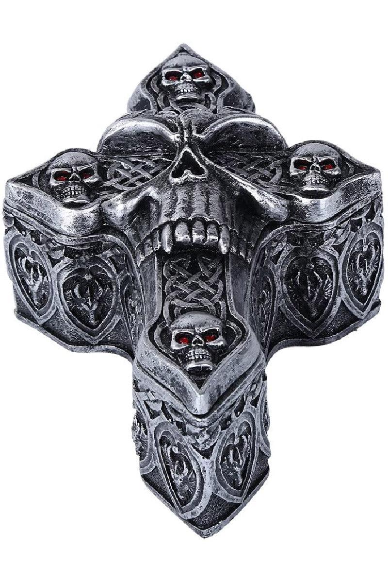 Celtic Skull Cross Box - housewares - VampireFreaks - Pacific Giftware