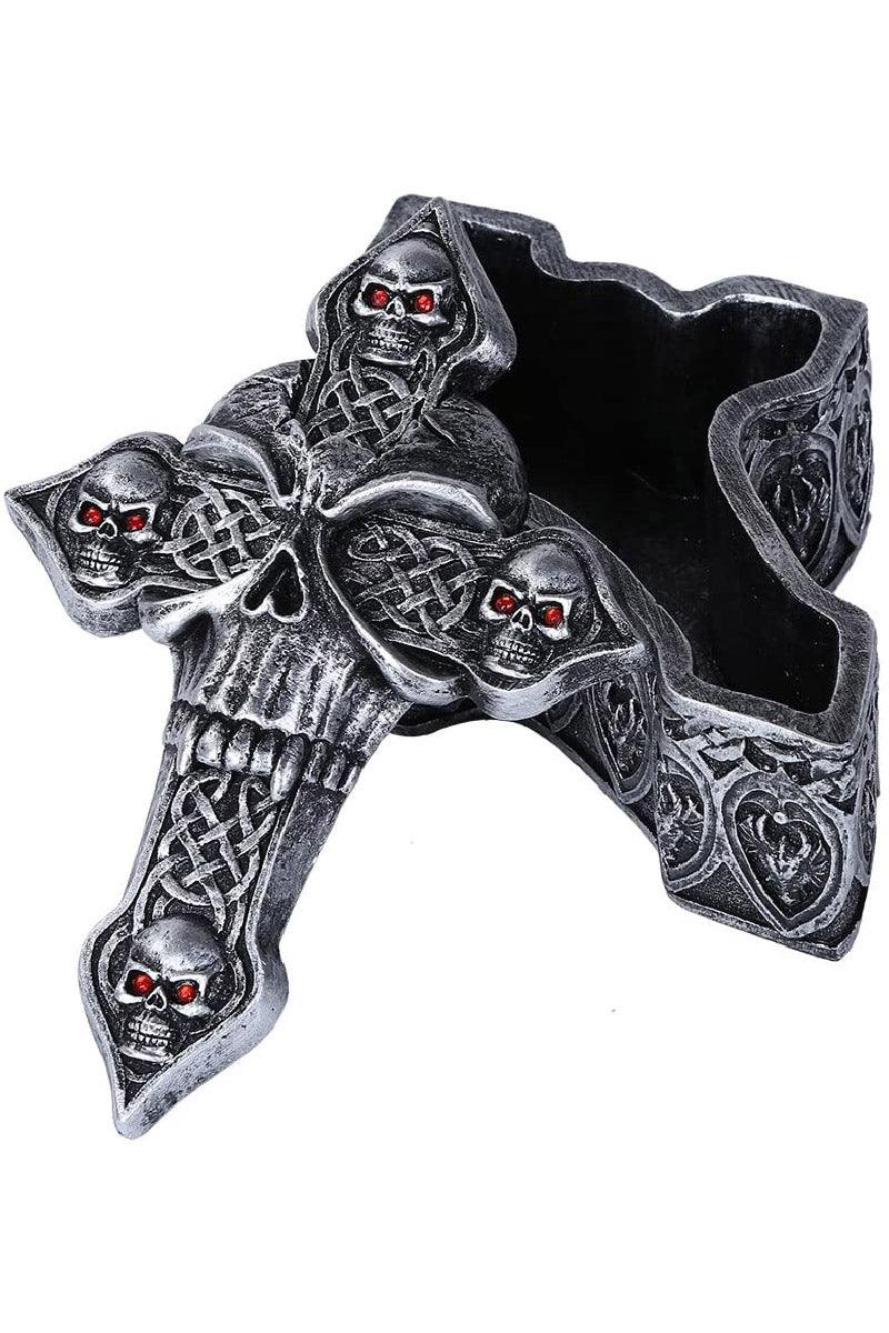 Celtic Skull Cross Box - housewares - VampireFreaks - Pacific Giftware