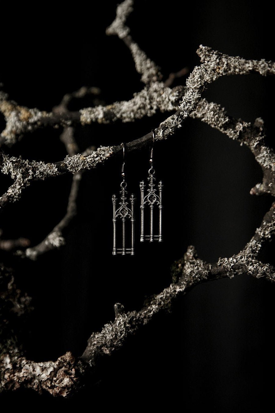 Cemetery Gates Earrings - jewelry - VampireFreaks - The Pretty Cult