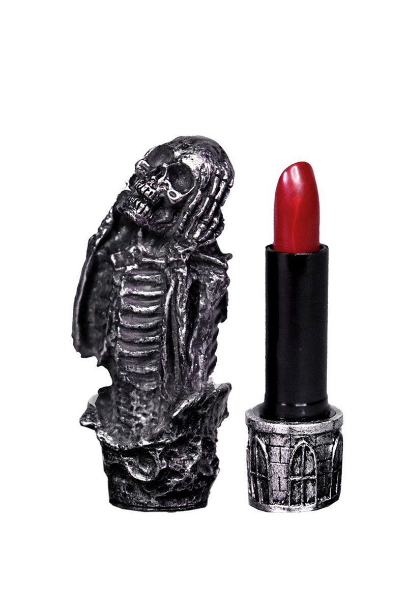 Cemetery Smile Lipstick [JULIET BLOOD BATH RED] - cosmetics - VampireFreaks - The Lair of Voltaire