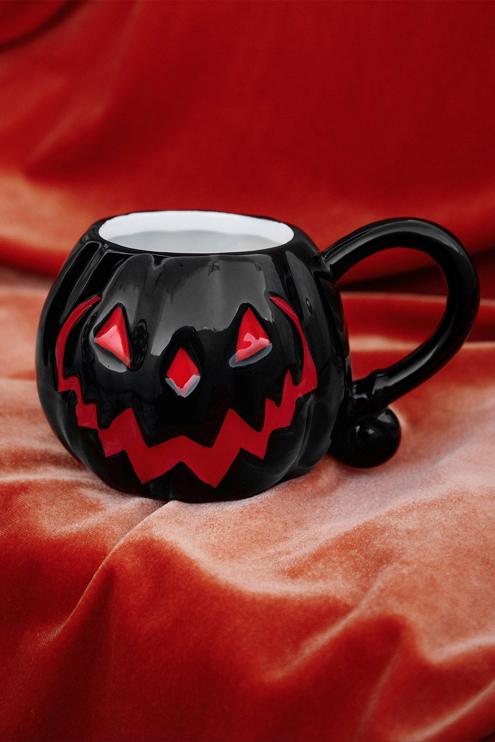 gothic halloweentown nightmare before christmas inspired pumpkin mug