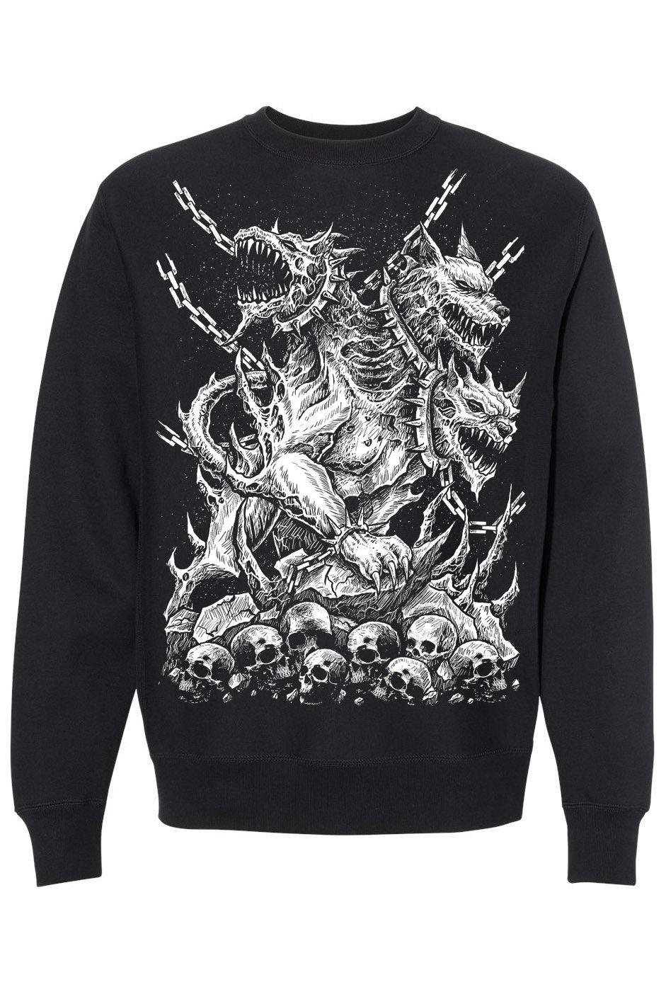 Cerberus Sweatshirt - mens outerwear - VampireFreaks - VampireFreaks