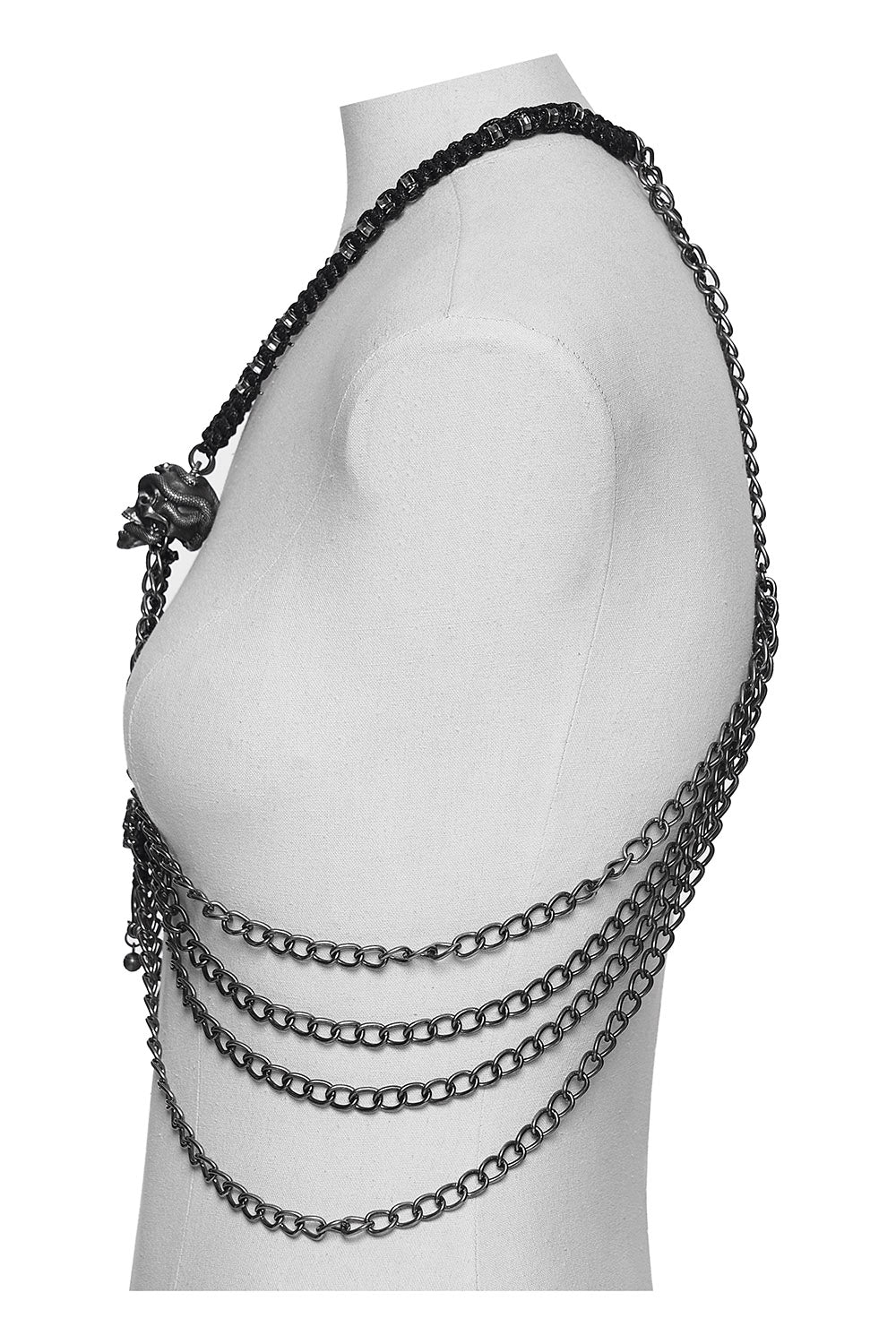 spooky skull harness