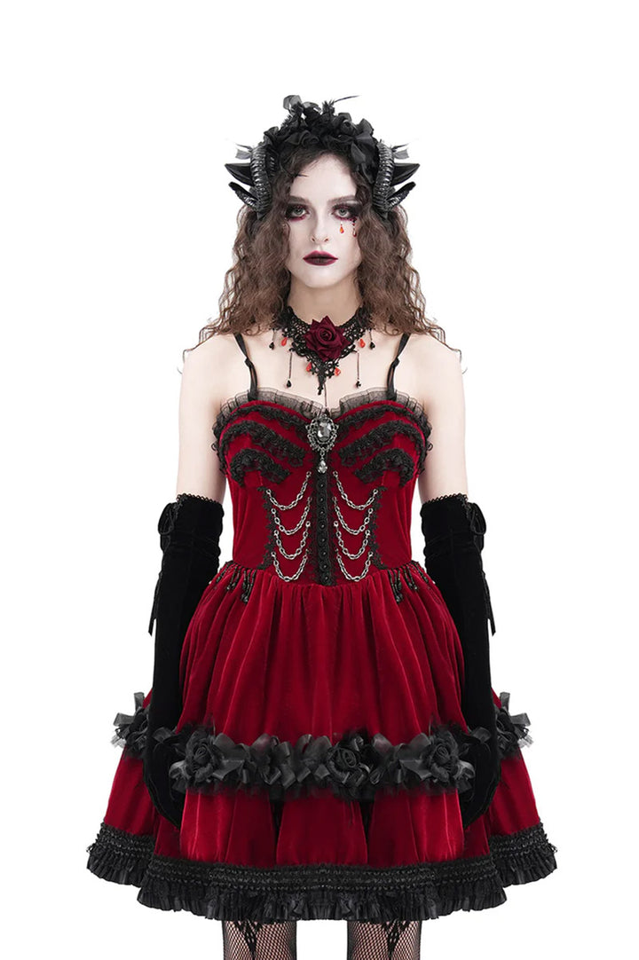 mini gothic dress