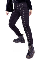 Chantira Pants [BLACK] - VampireFreaks - Poizen Industries