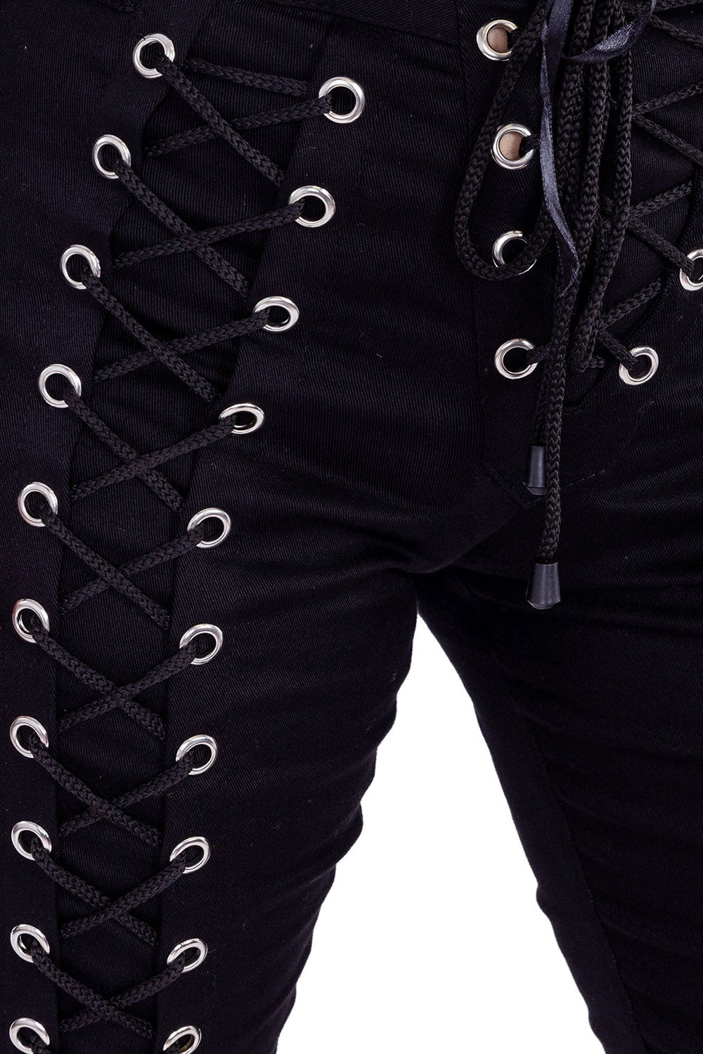 Chantira Pants [BLACK] - VampireFreaks - Poizen Industries