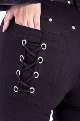 Chantira Pants [BLACK] - VampireFreaks - Poizen Industries
