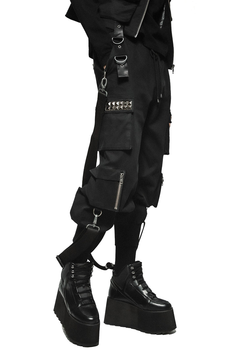 Chaos Cargo Pants [Unisex] - mens pants - VampireFreaks - Fan All Flames