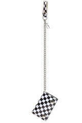 Checkerboard Chain Wallet - bags & wallets - VampireFreaks - Funk Plus