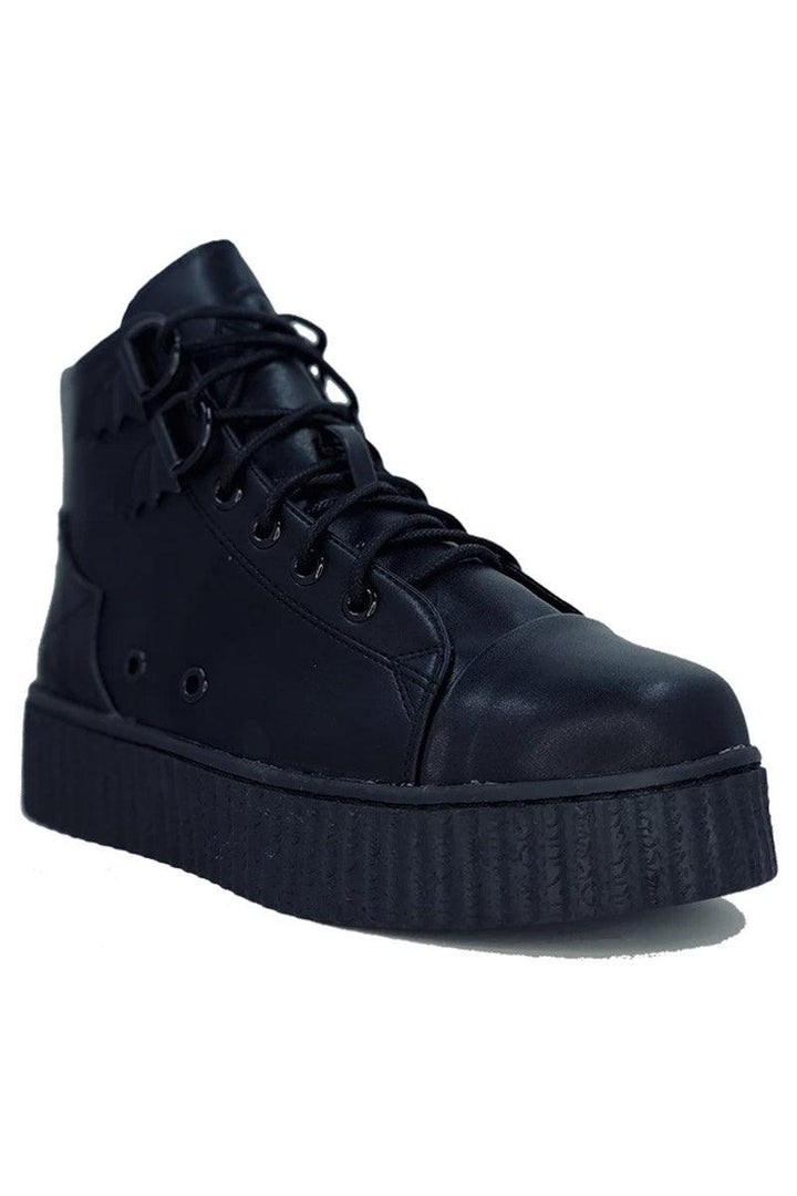 Chelsea Kreep Hi - Tops [Black] - mens shoes - VampireFreaks - Strangecvlt