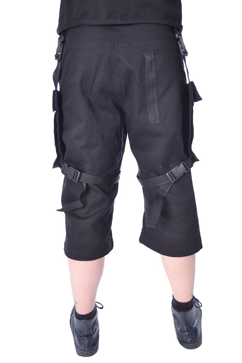 Chemical Black Danger Shorts - mens pants - VampireFreaks - Poizen Industries