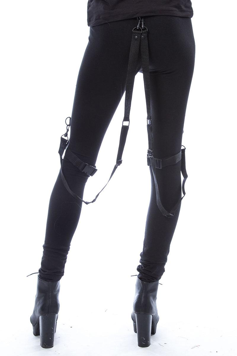 Chemical Black Nyx Leggings - womens bottoms - VampireFreaks - Poizen Industries