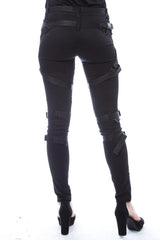 Chemical Black Spitfire Pants - womens bottoms - VampireFreaks - Poizen Industries