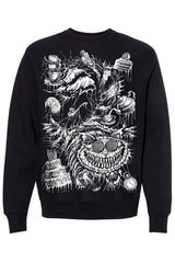 alice in wonderland gothic sweater