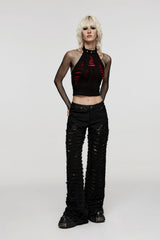 womens baggy ripped pants