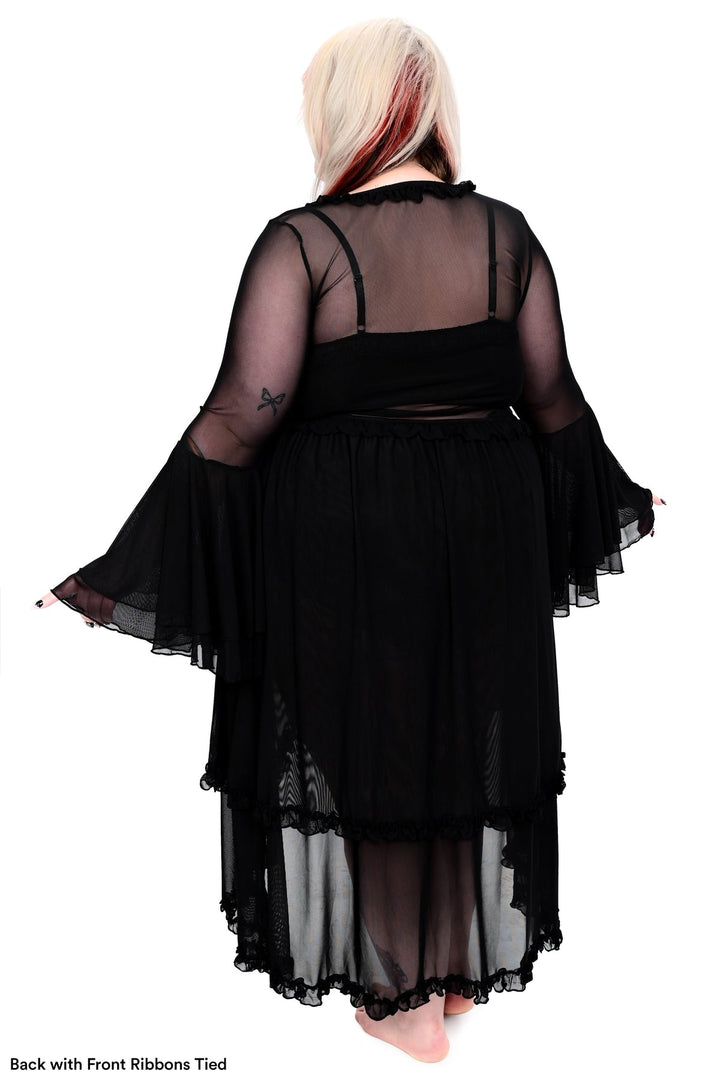 womens plus size gothic duster