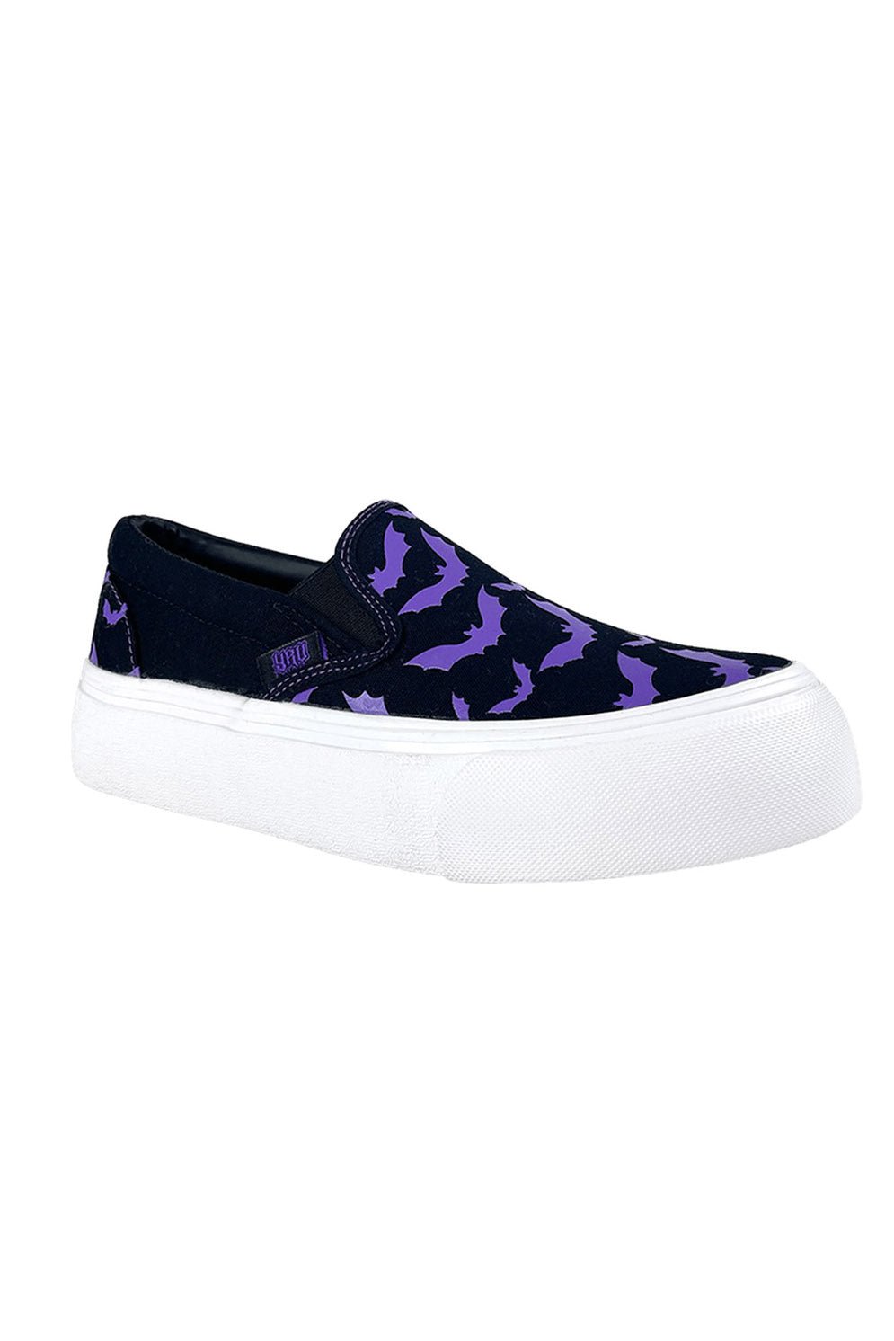 Chill Bat Platform Sneakers [BLACK/PURPLE]