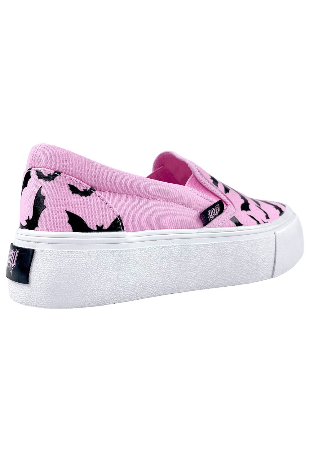 Chill Bat Platform Sneakers [PINK/BLACK] - womens shoes - VampireFreaks - YRU