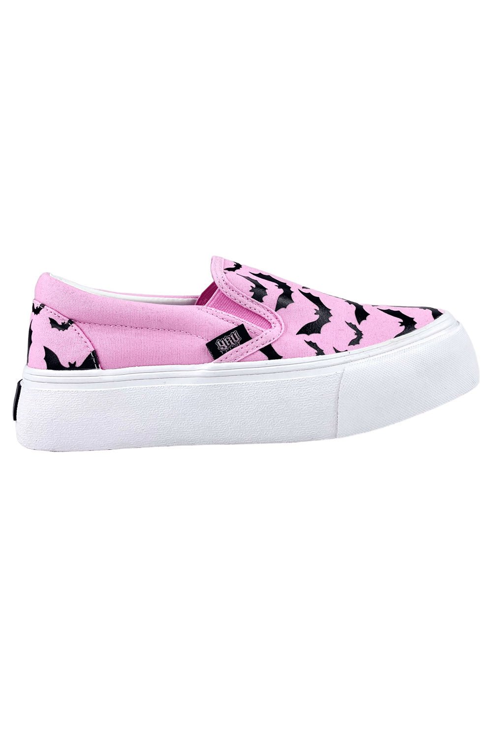 Chill Bat Platform Sneakers [PINK/BLACK] - womens shoes - VampireFreaks - YRU