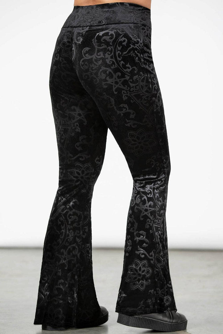 Chill Daze Yoga Pants - womens bottoms - VampireFreaks - Killstar