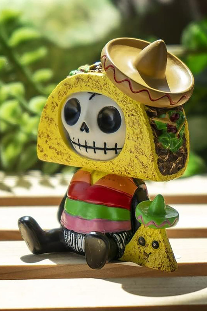 resin day of the dead statue