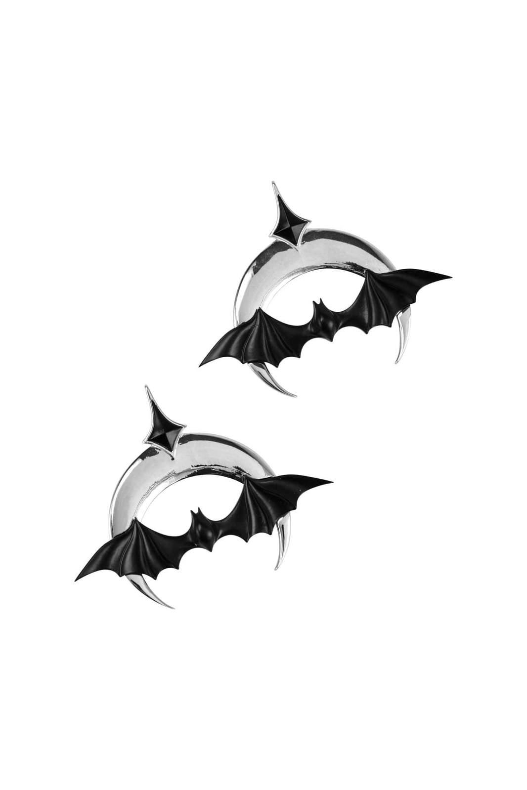 Chiroptera Earrings - jewelry - VampireFreaks - Killstar