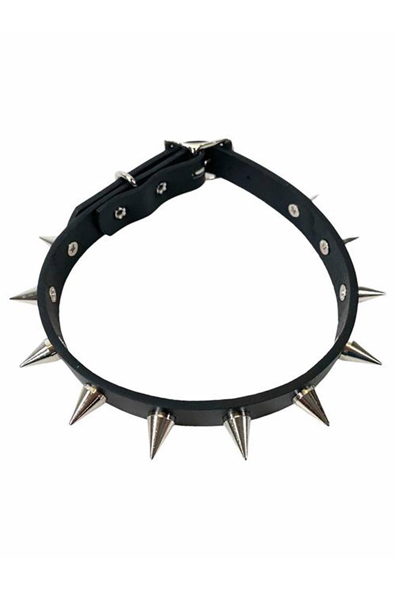 Choke Me Cone Spike Collar - chokers - VampireFreaks - Funk Plus