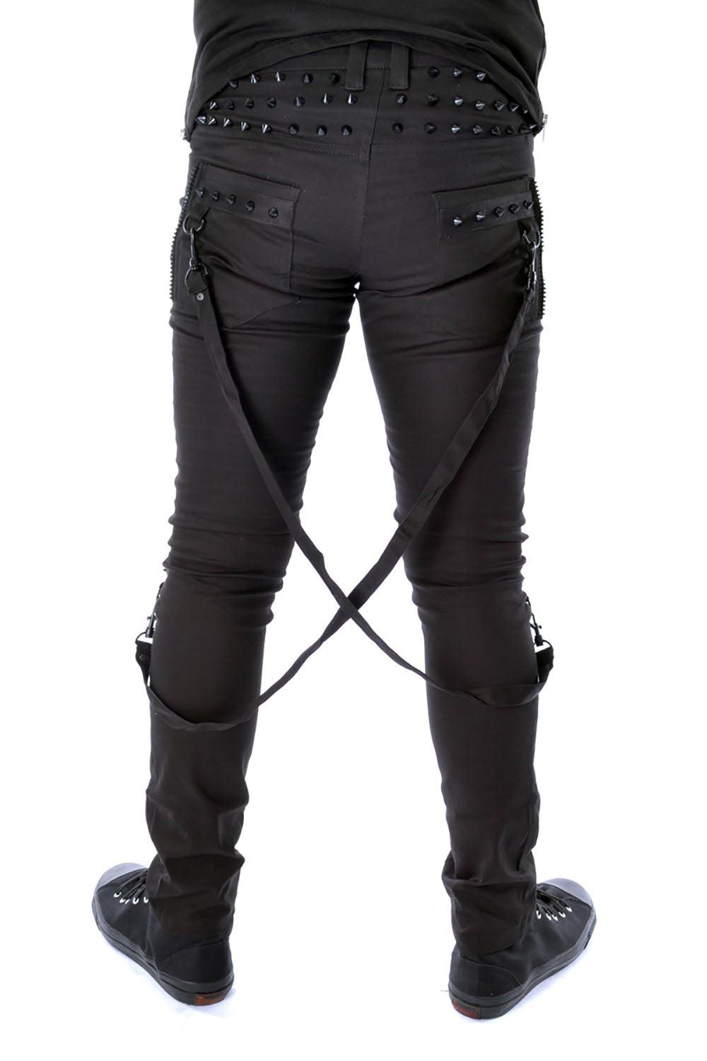 Chrome Pants - mens pants - VampireFreaks - Poizen Industries