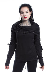 Circle Hoodie - womens outerwear - VampireFreaks - Poizen Industries