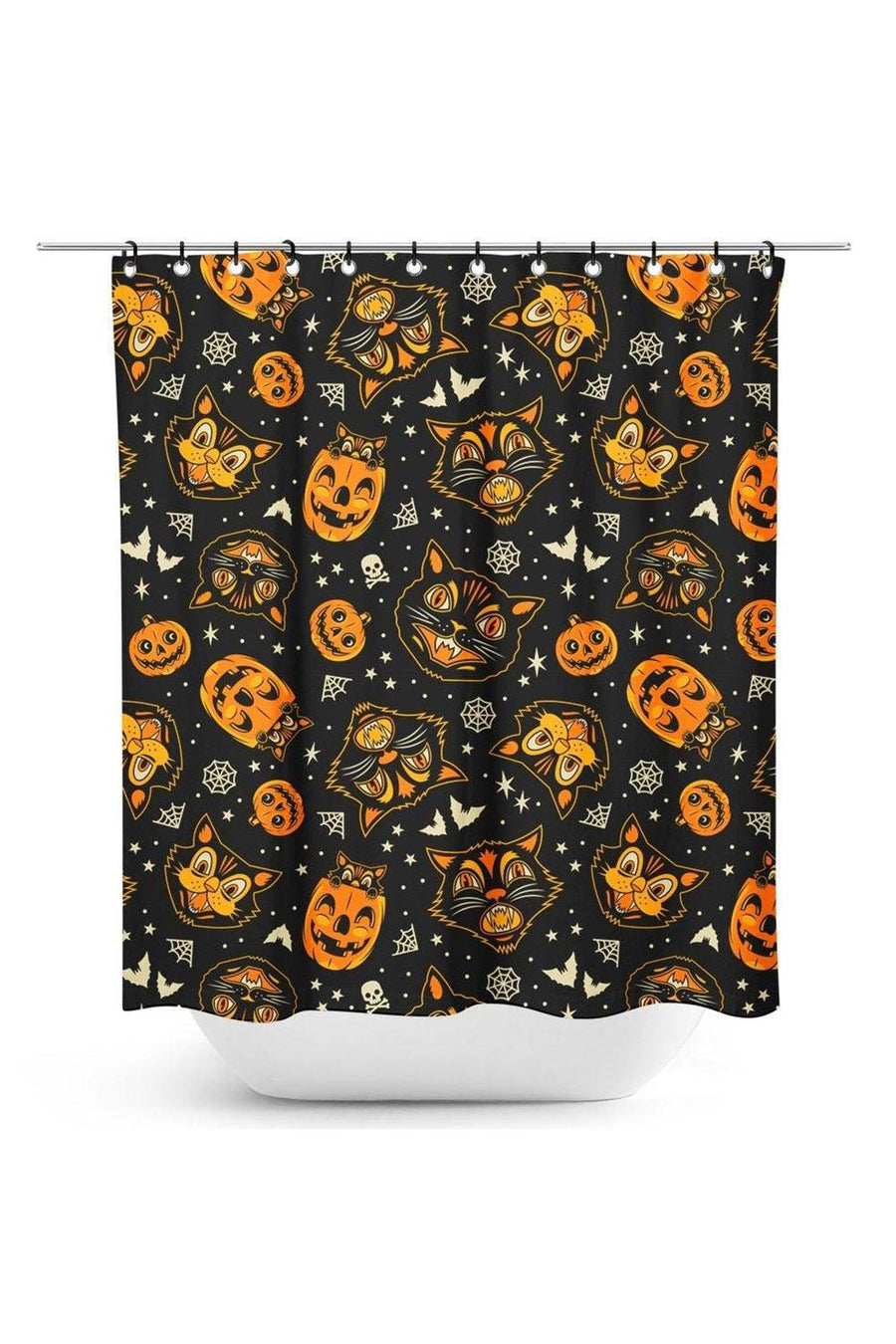 Classic Halloween Shower Curtain