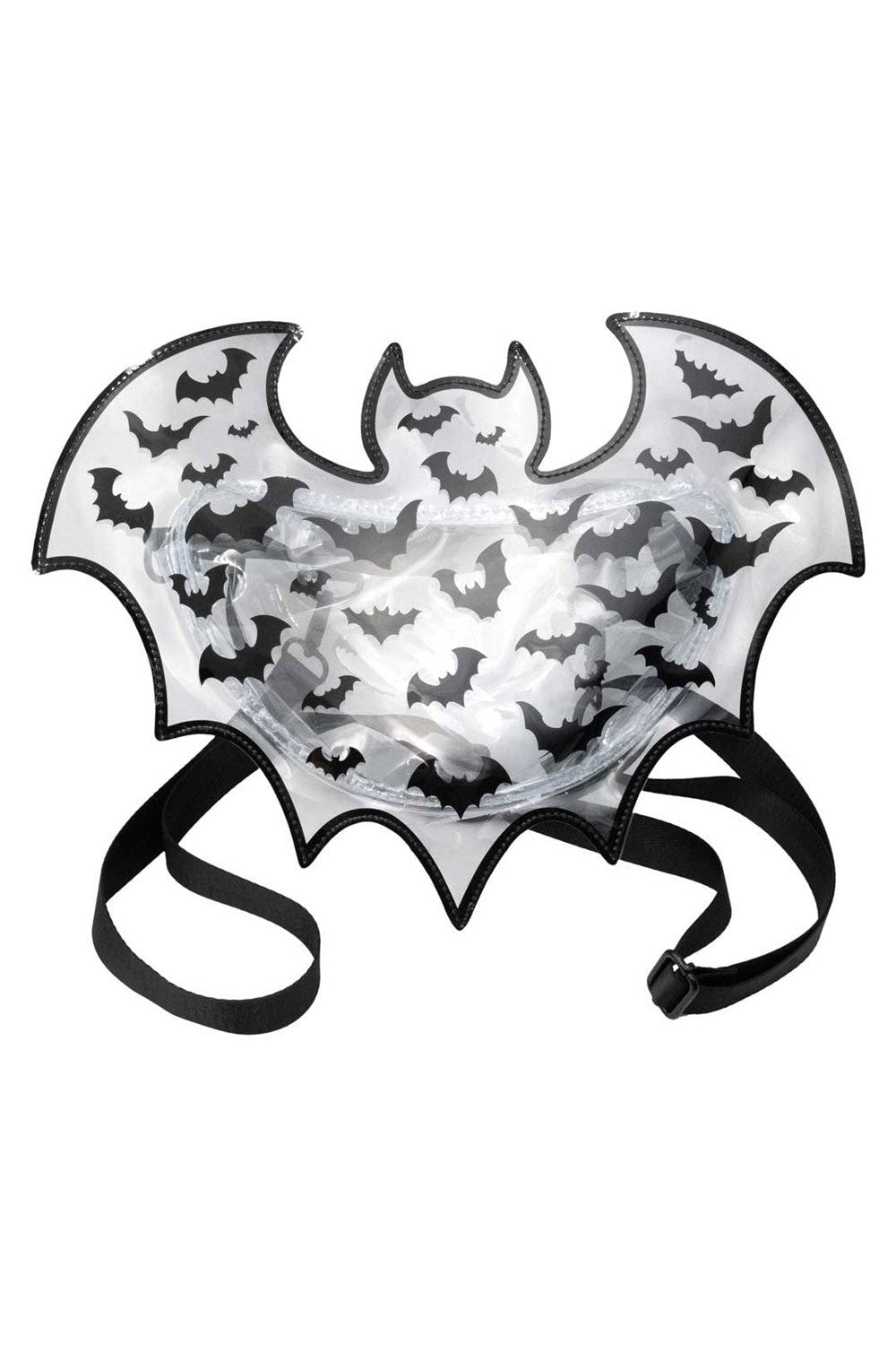 clear vinyl bat backpack
