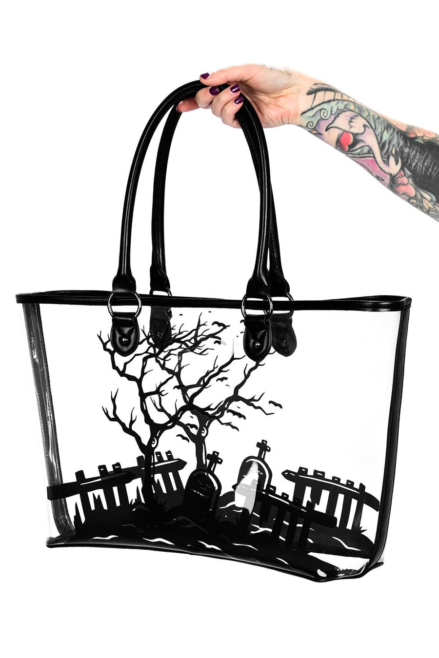 Clear Graveyard Tote