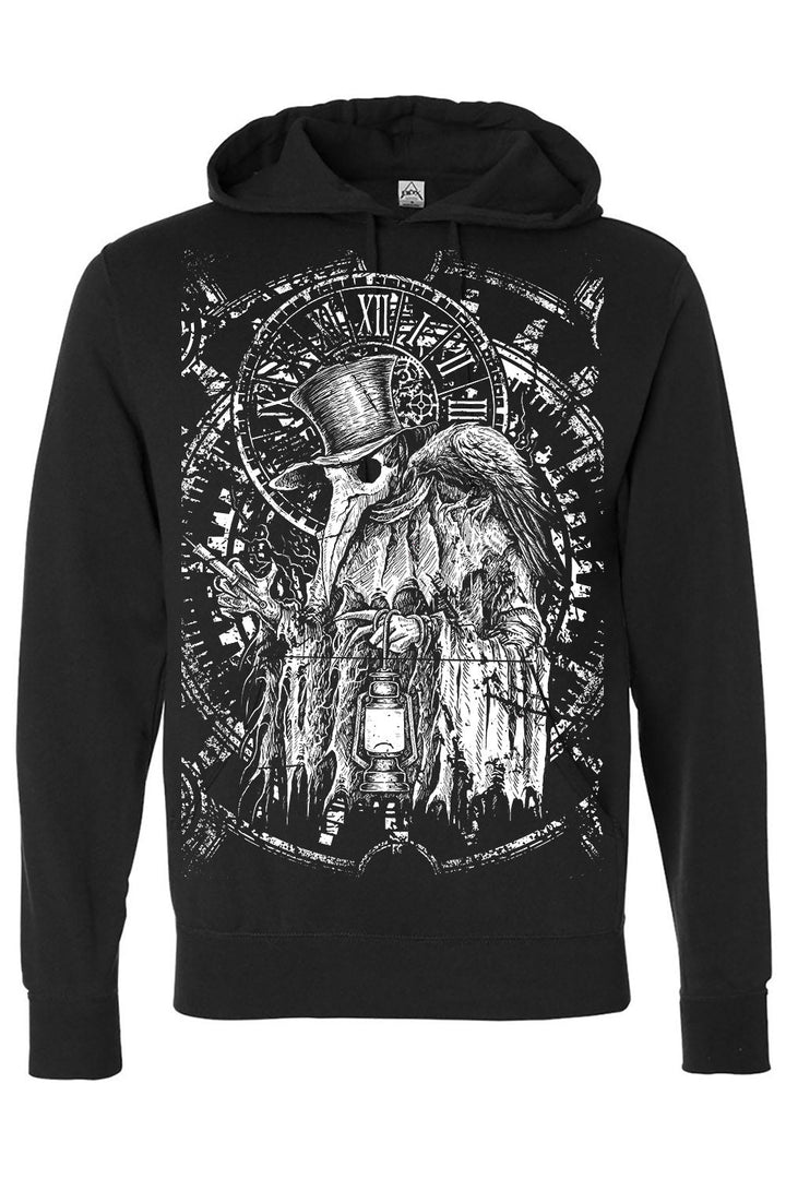 Clockwork Plague Doctor Hoodie [Zipper or Pullover] - mens outerwear - VampireFreaks - VampireFreaks