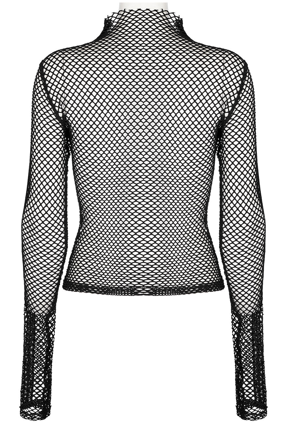 Club Creature Fishnet Top [BLACK] - womens tops - VampireFreaks - Punk Rave