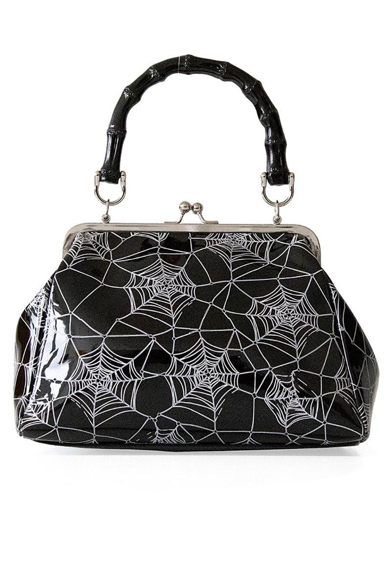 Cobweb Coven Handbag - bags & wallets - VampireFreaks - Banned Apparel / Lost Queen