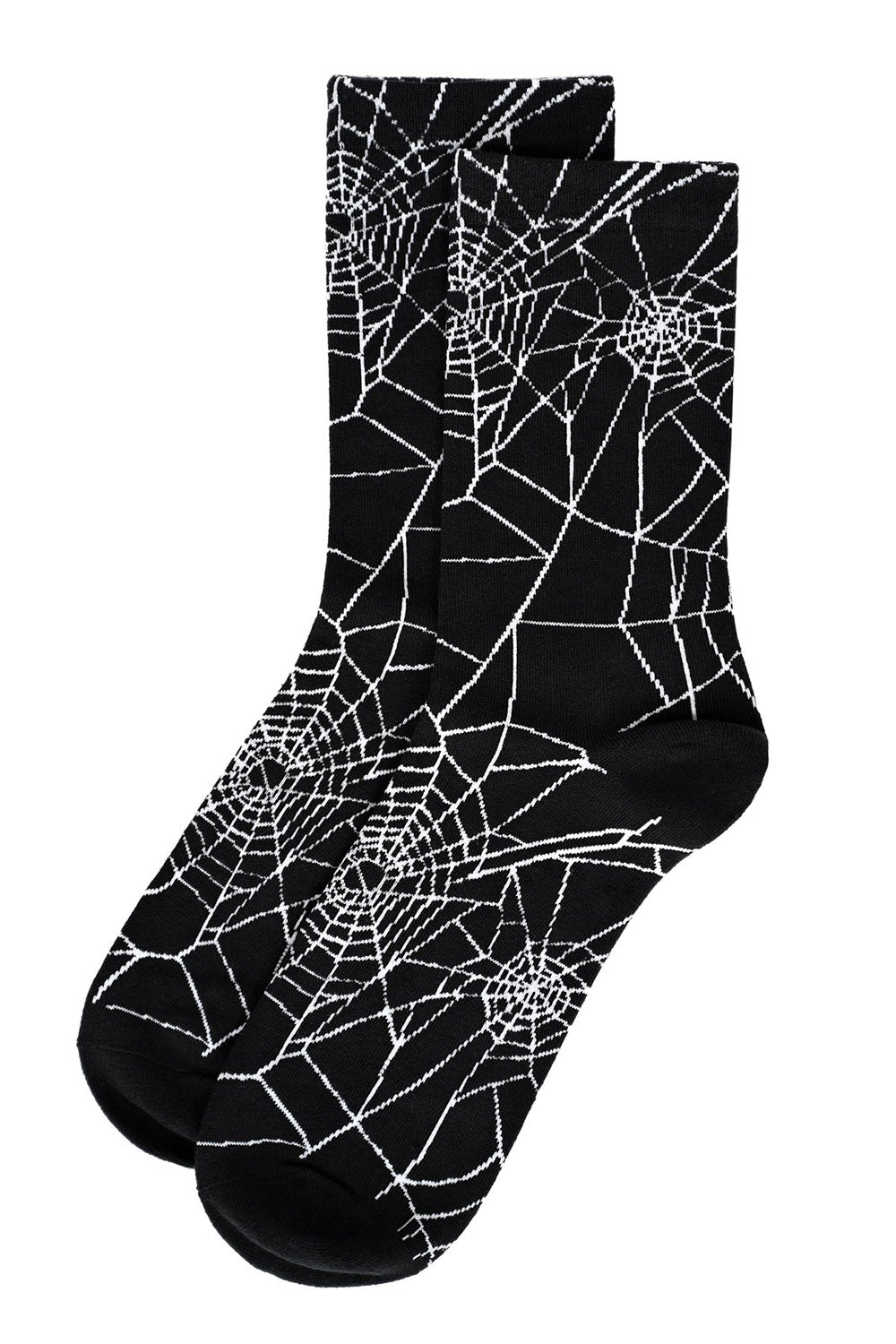 Cobweb Socks - socks & stockings - VampireFreaks - Foxblood