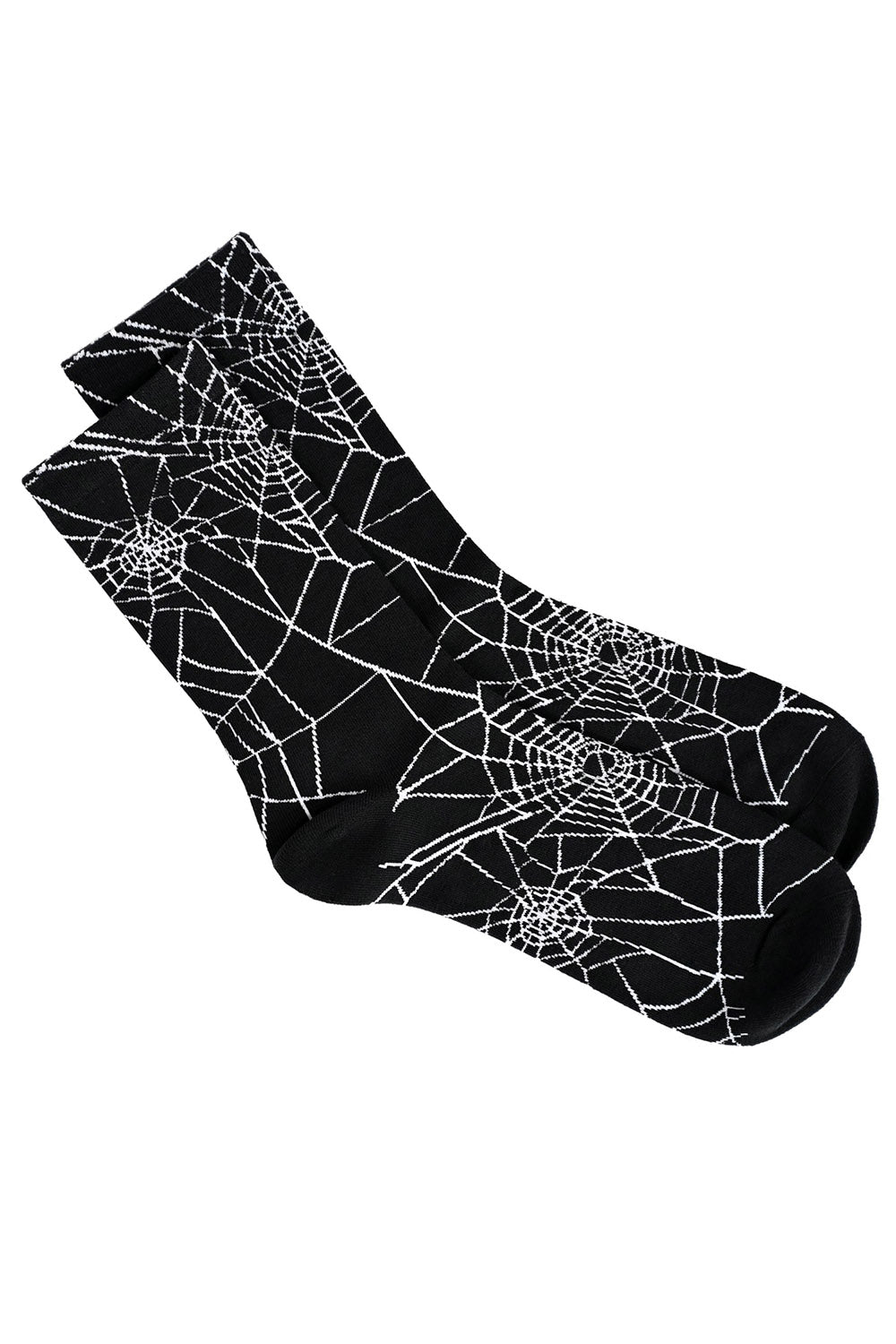 Cobweb Socks - socks & stockings - VampireFreaks - Foxblood