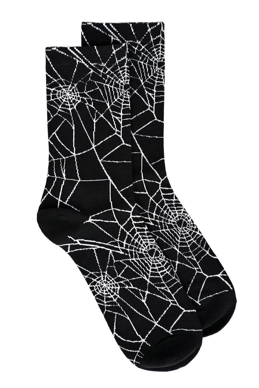 Cobweb Socks - socks & stockings - VampireFreaks - Foxblood