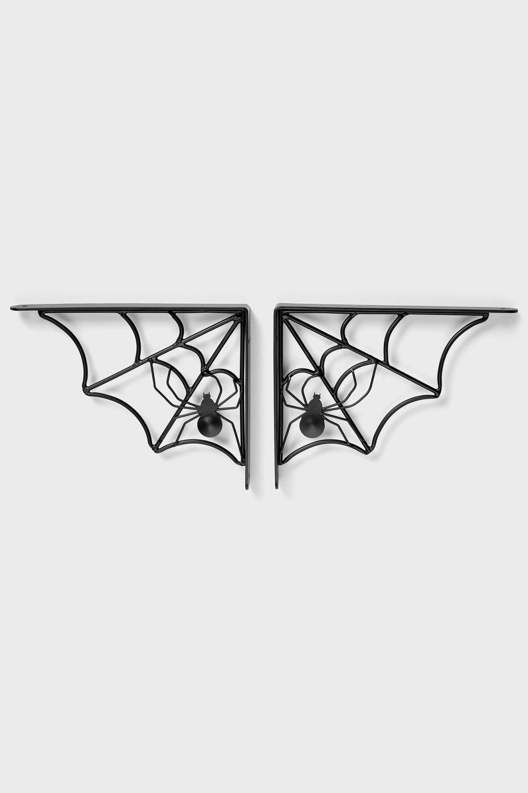 Cobwebs Shelf Brackets [Set Of 2] - housewares - VampireFreaks - Killstar