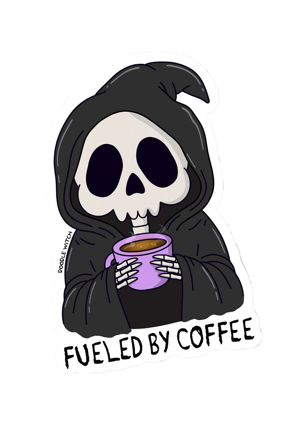 grim reaper sticker