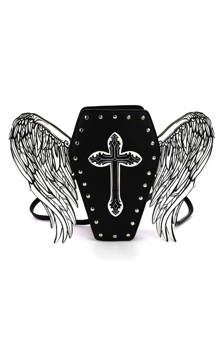 angel wings gothic backpack