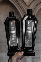 gothic coffin bottle shampoo and conditioner set