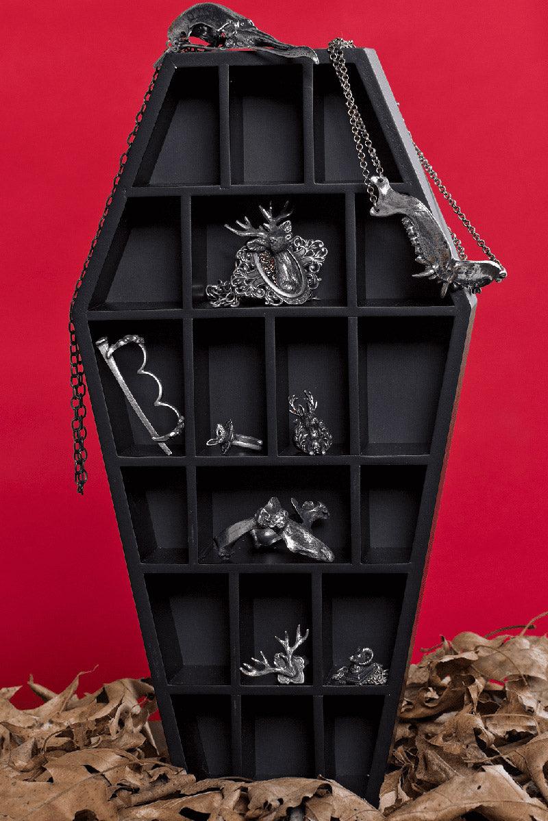 Coffin Curio Shelf - housewares - VampireFreaks - Sourpuss