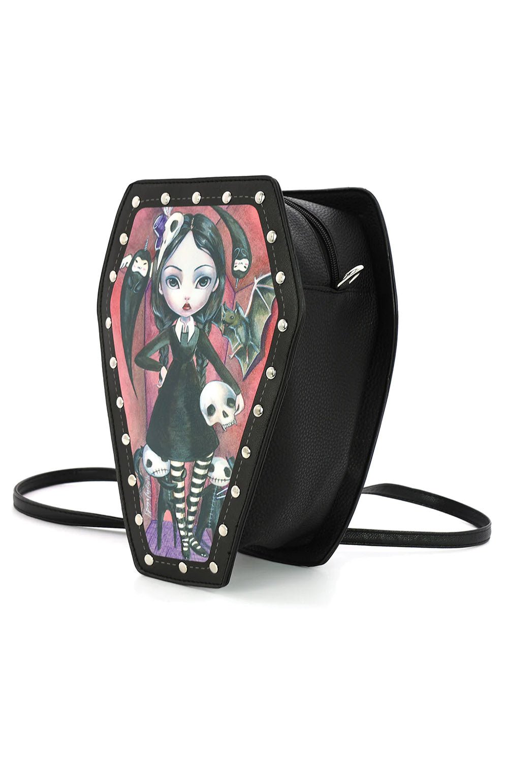 Coffin Girl Mini Backpack - bags & wallets - VampireFreaks - Comeco Inc